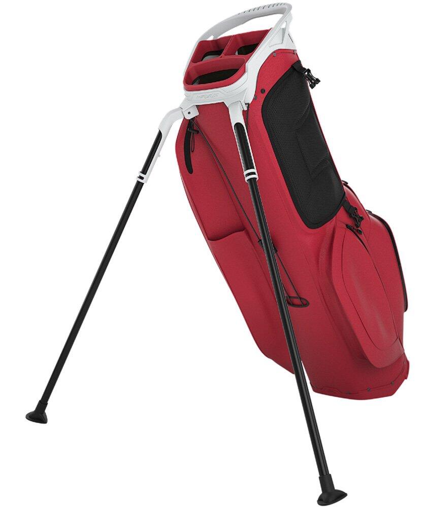 Bolsa de golfe Fairway C com suporte, cor prata cardeal, 2026 4/7