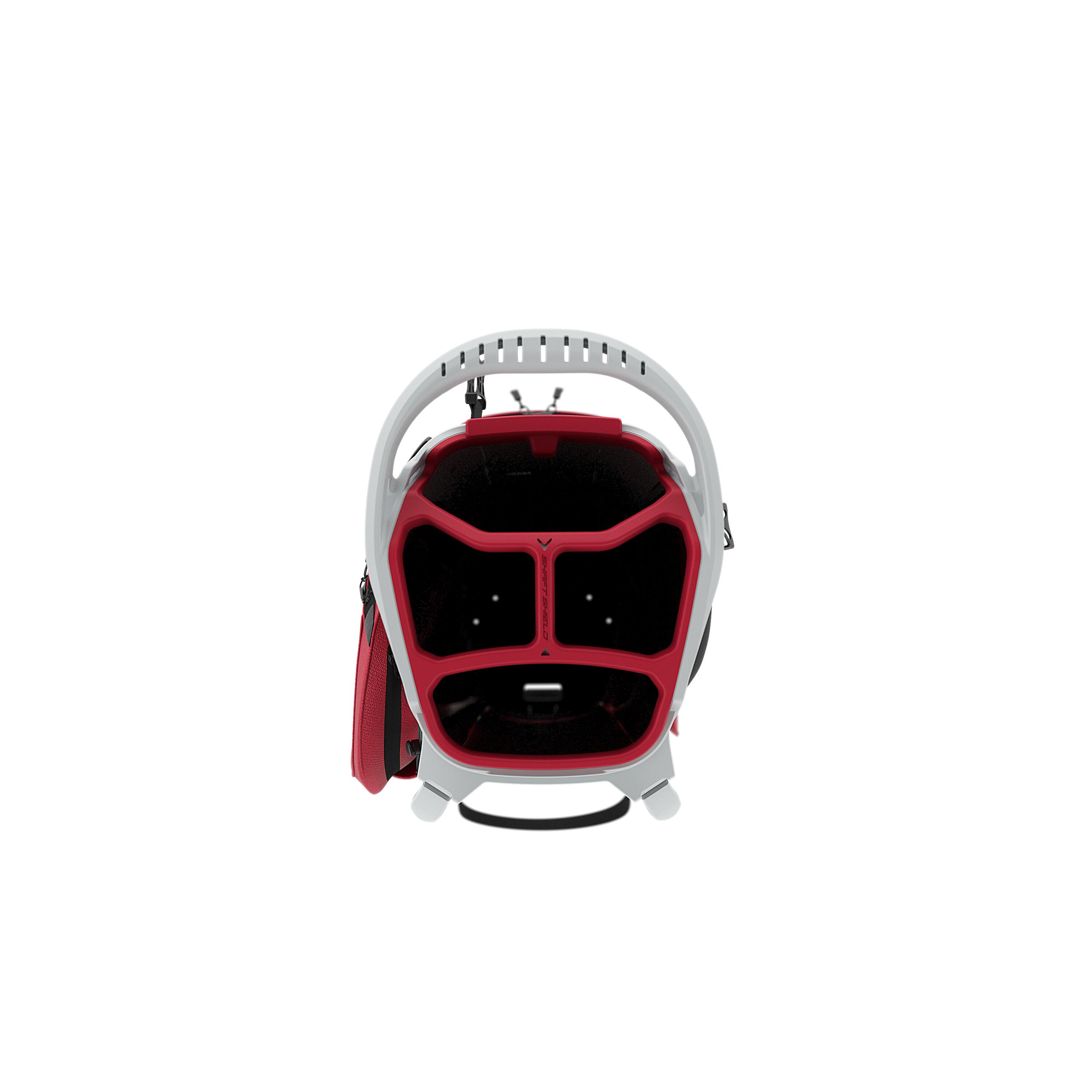 Bolsa de golfe Fairway C com suporte, cor prata cardeal, 2026 6/7