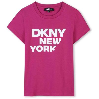 T-shirt met korte mouwen dkny model d62304_469 voor meisjes