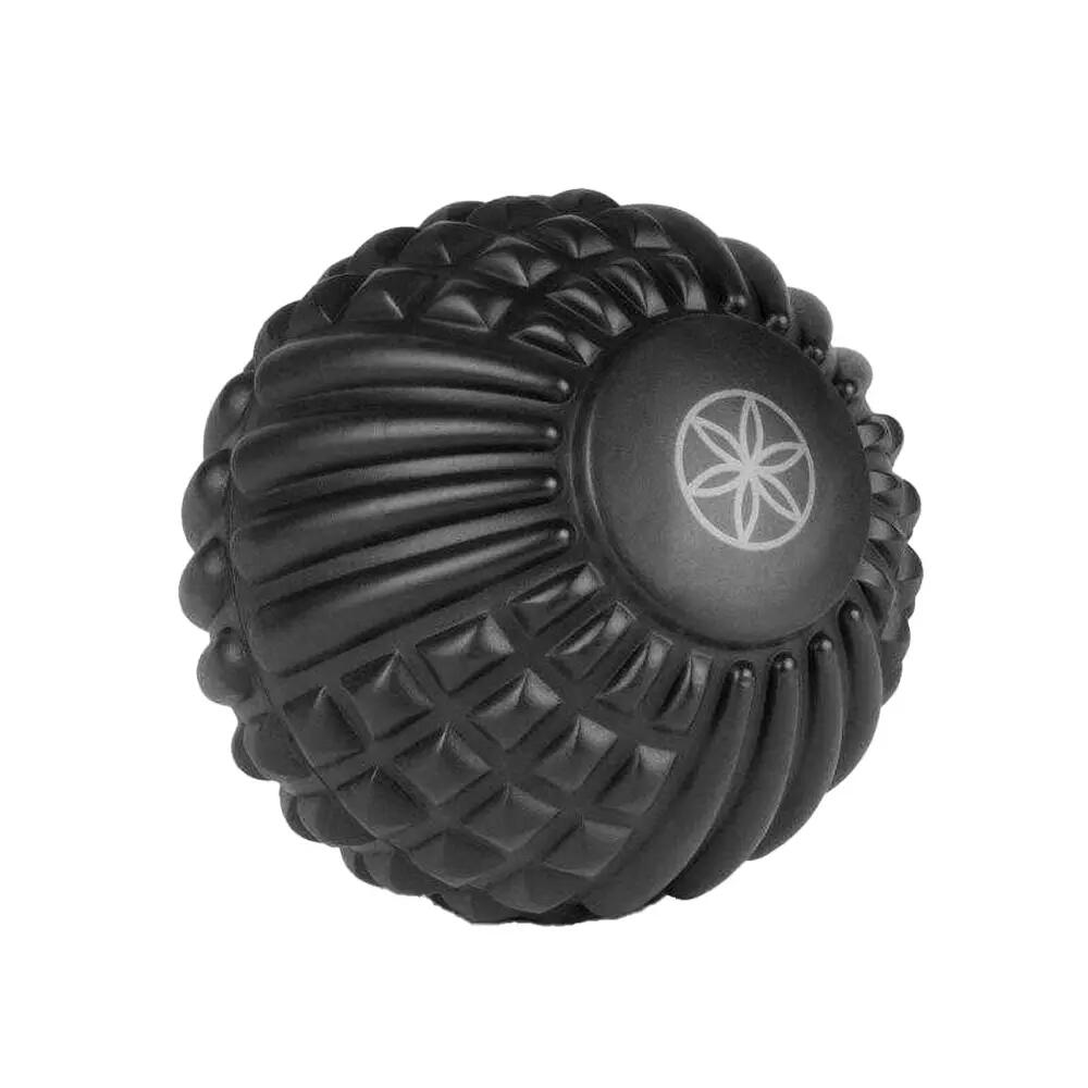 Studded Massage Ball (Black) One Size 3/5