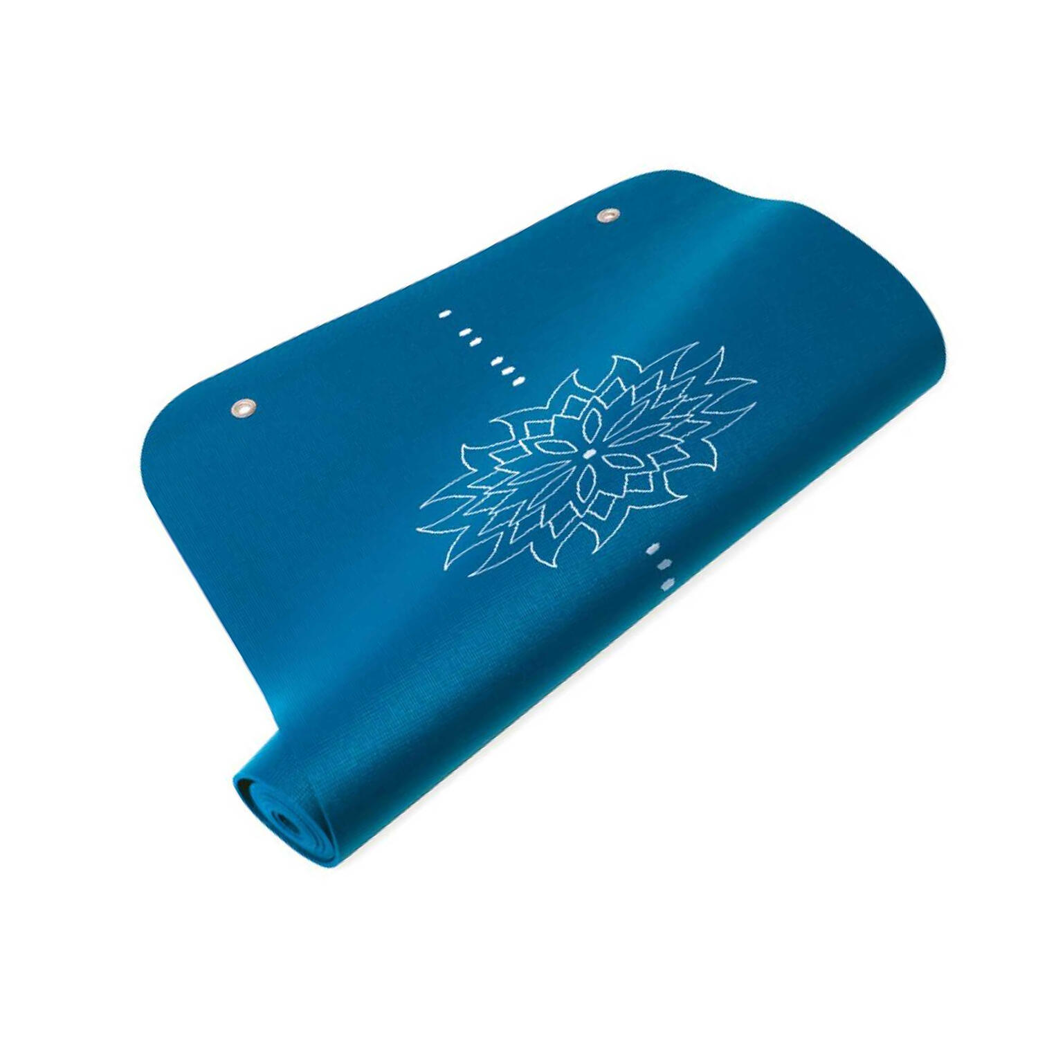 Tapis De Yoga Motif/style Imprimé BASIS (Bleu) Taille unique 2/2