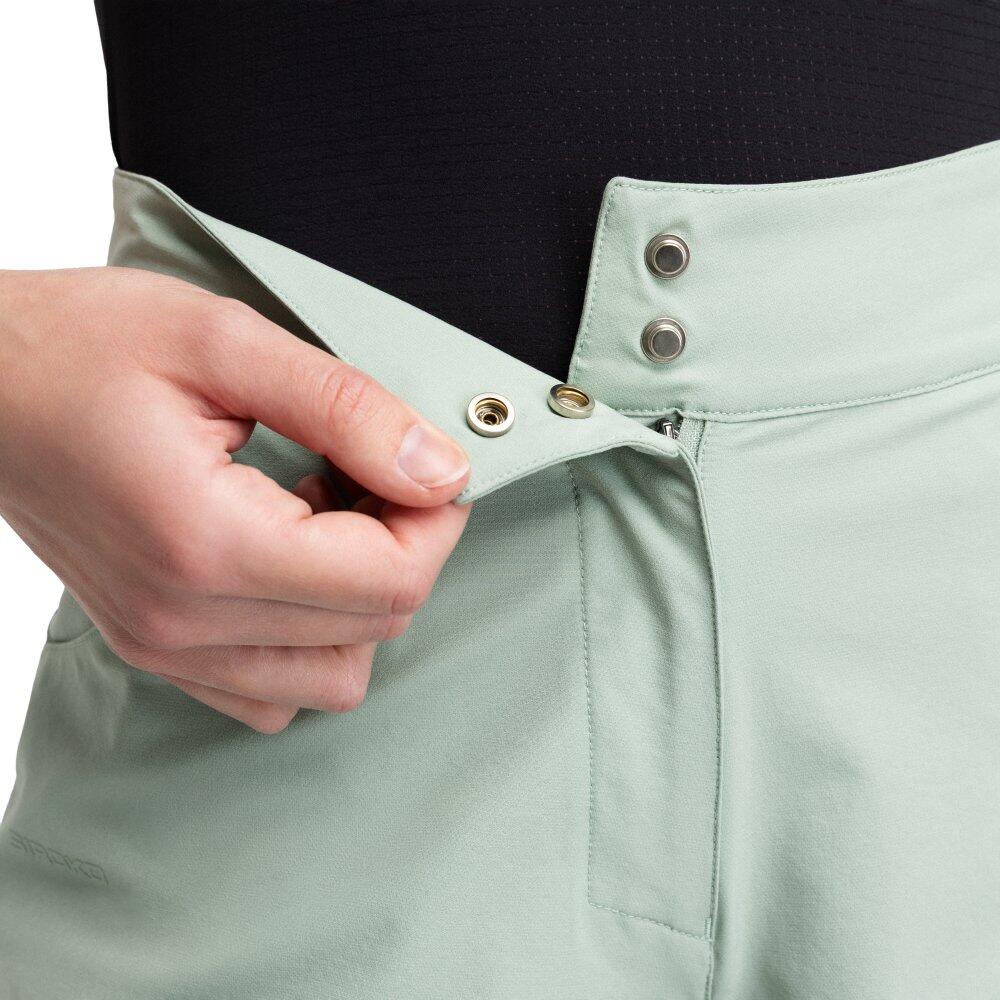 Short cyclotourisme femme Cyclisme Turf Gray Green Vert 4/7