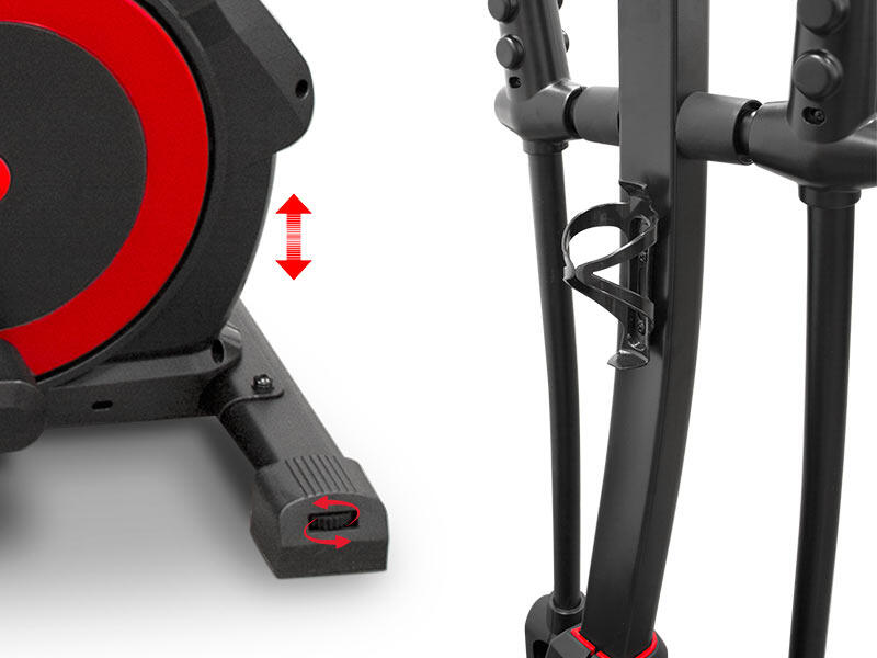 Vélo elliptique avec 16 niveaux de résistance 4/5