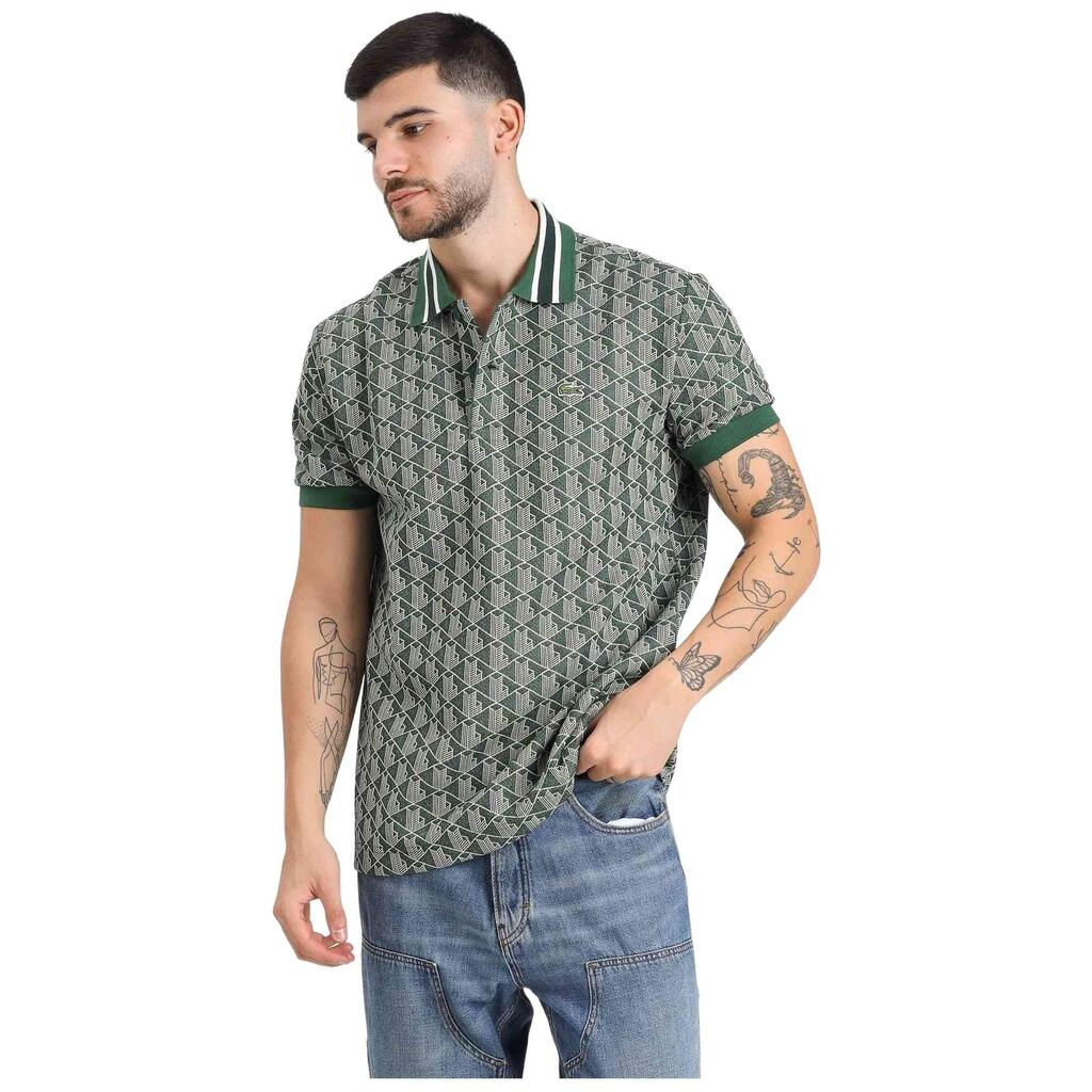 Short sleeve polo Lacoste model DH1417-D1R for man