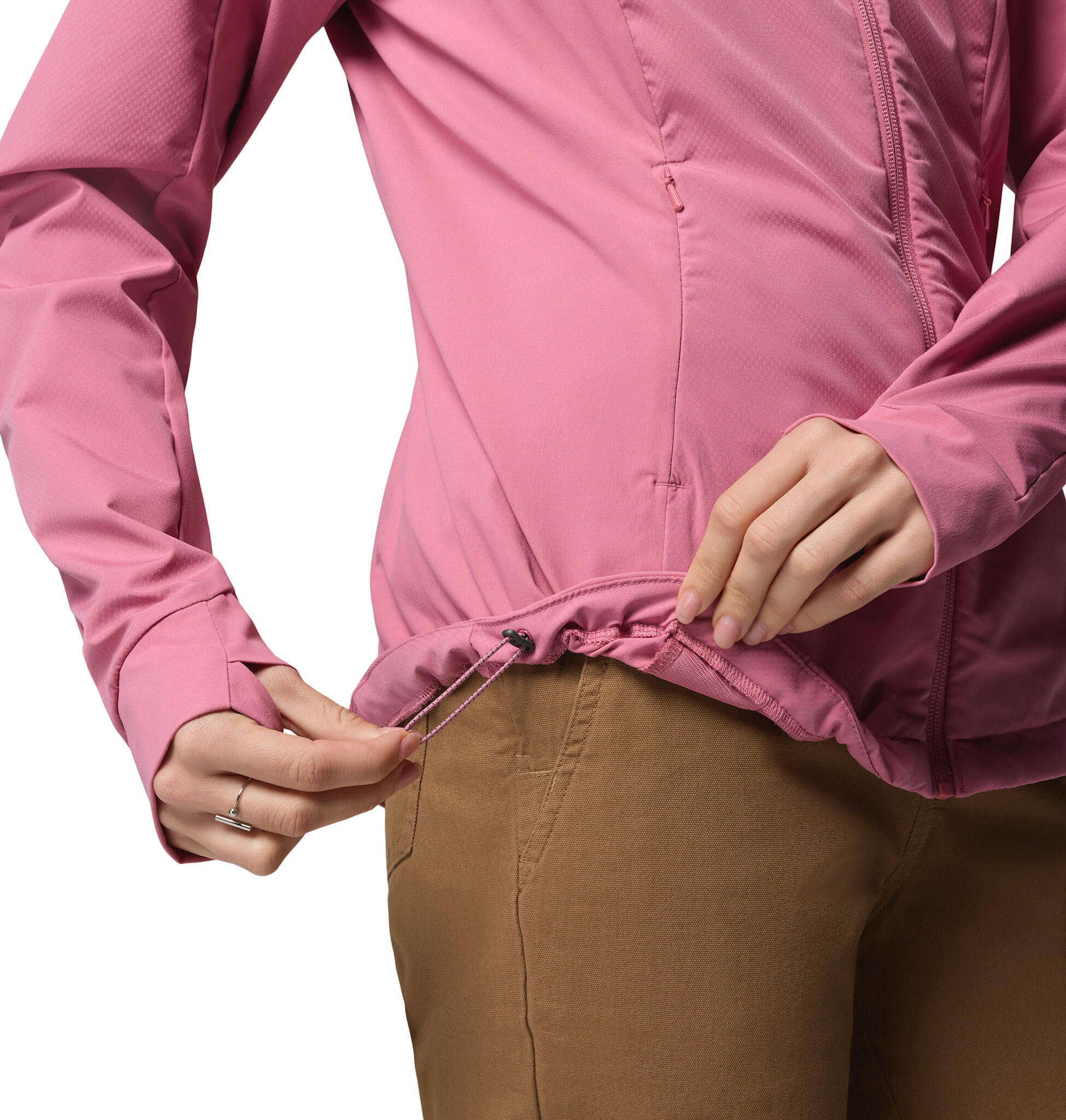 Giacca montagna donna Sweet Softshell - rosa 6/8