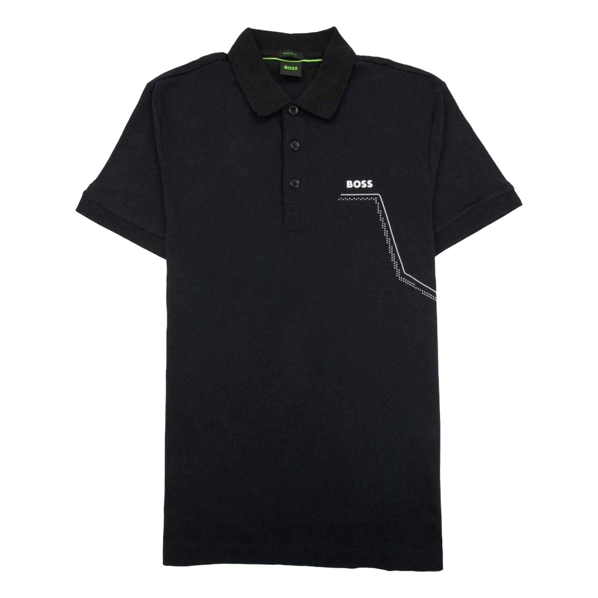 Polo Motif/style Imprimé Homme (Noir) 2/5
