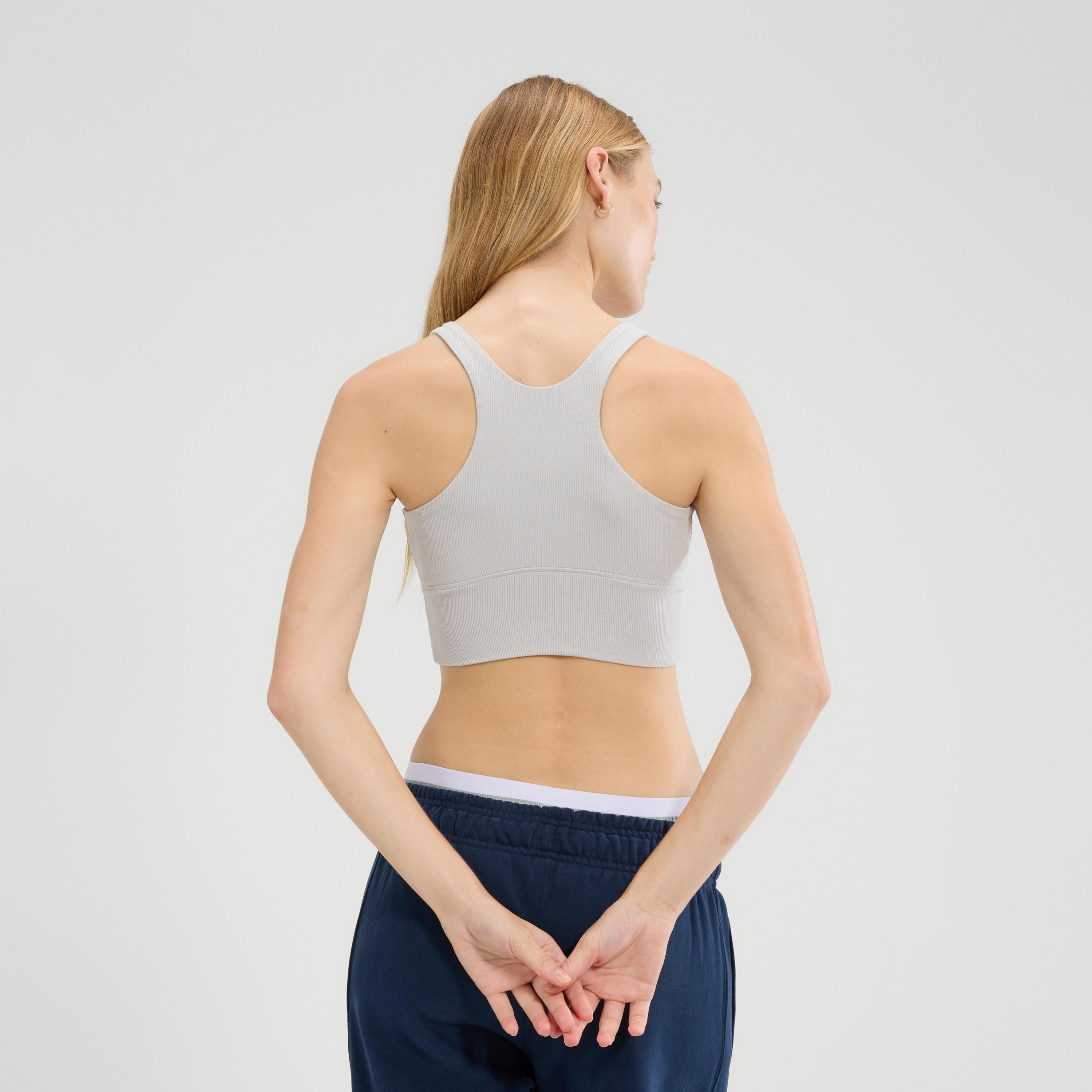 Brassière De Sport BALLANTE Femme (Gris Clair Chiné) 3/4