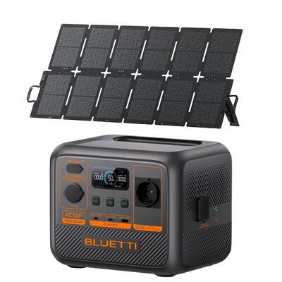 Kit Power Station BLUETTI AC50P con pannello solare 220 W