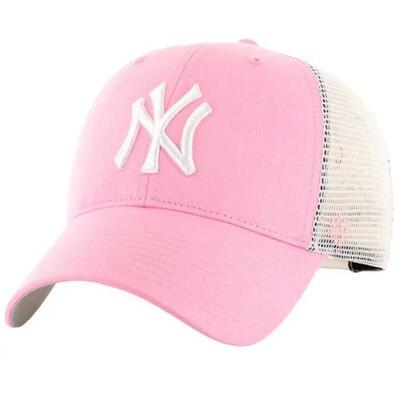 Branson new york yankees trucker cap (wit/roze)