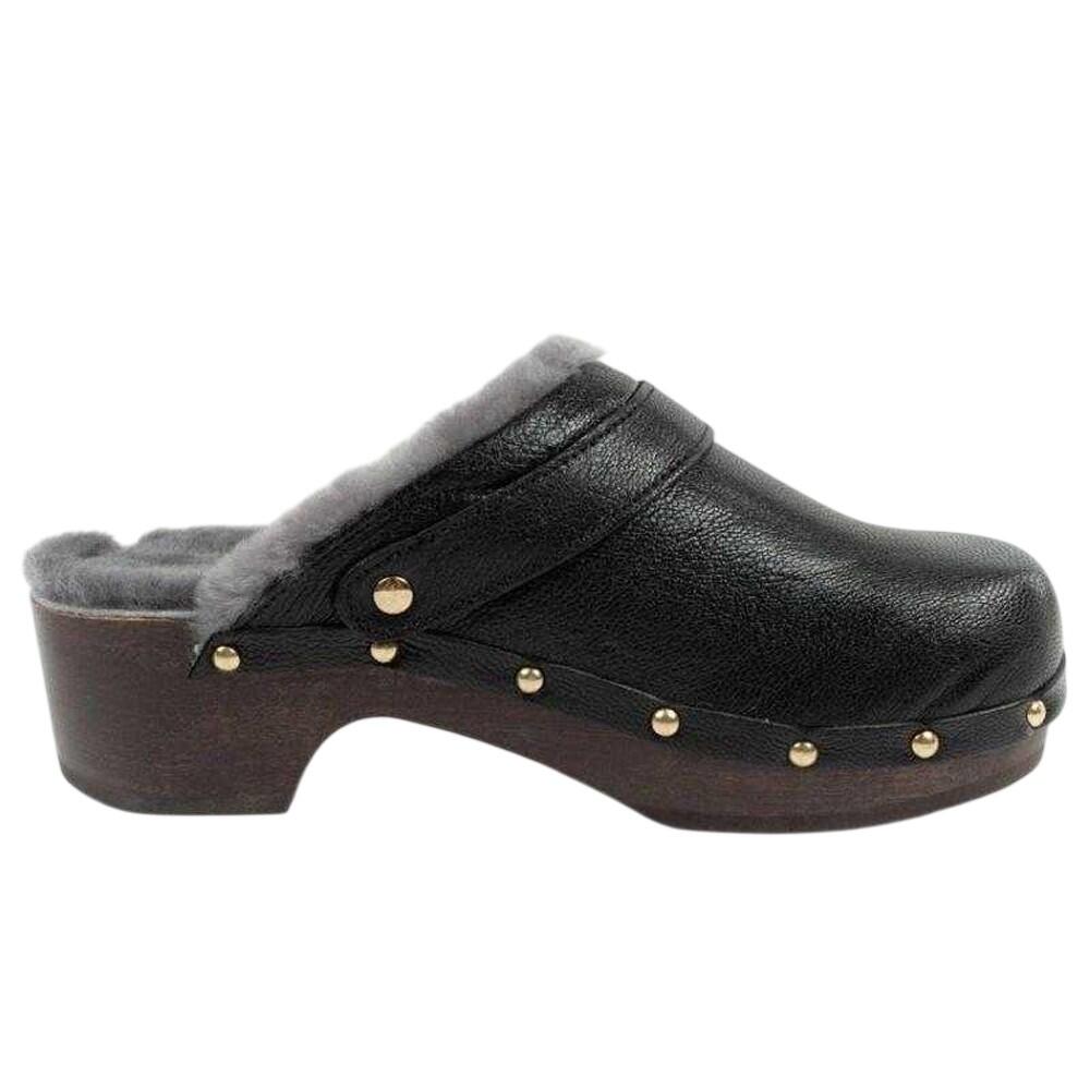 Zoccoli PelleDonna Scholl Iconic Nero 3/7