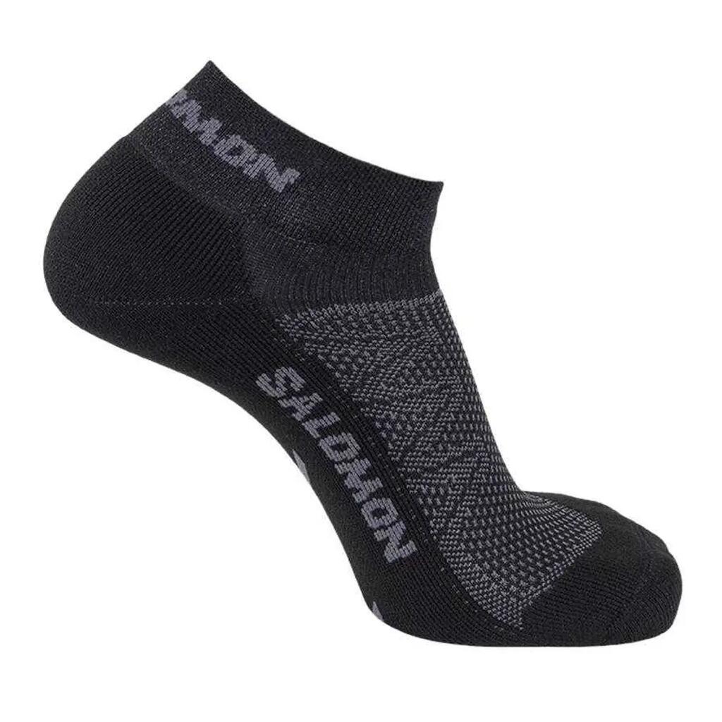 Unisex Adult X Ultra Ankle Socks (Black/Grey)