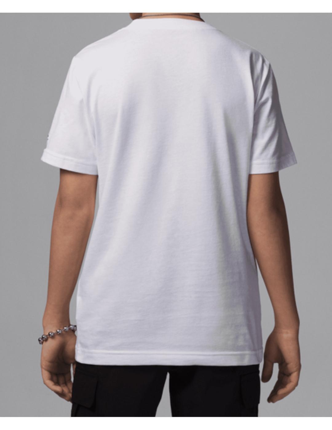 Camiseta para Niño Jordan kids  Blanco 2/3