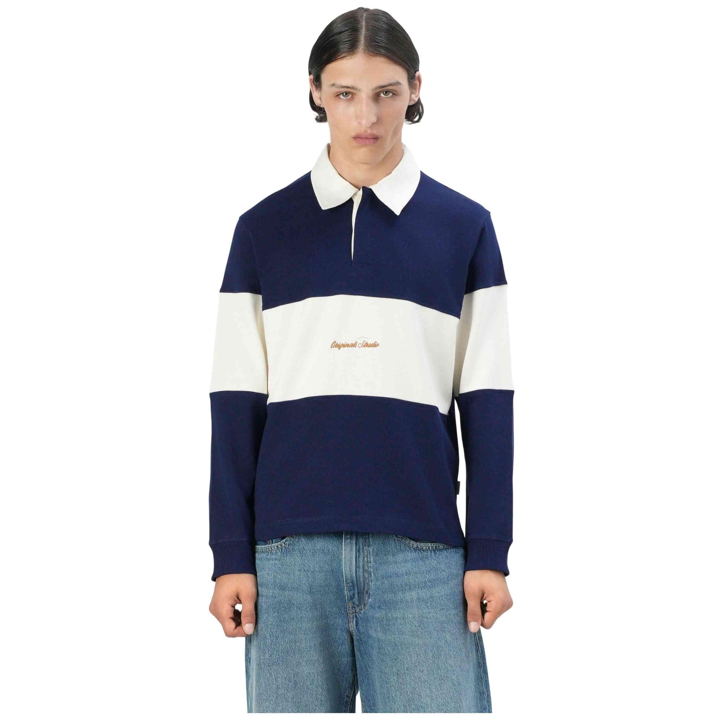 Polo à manches longues Jack&jones modèle 272103300008 pour homme 3/5
