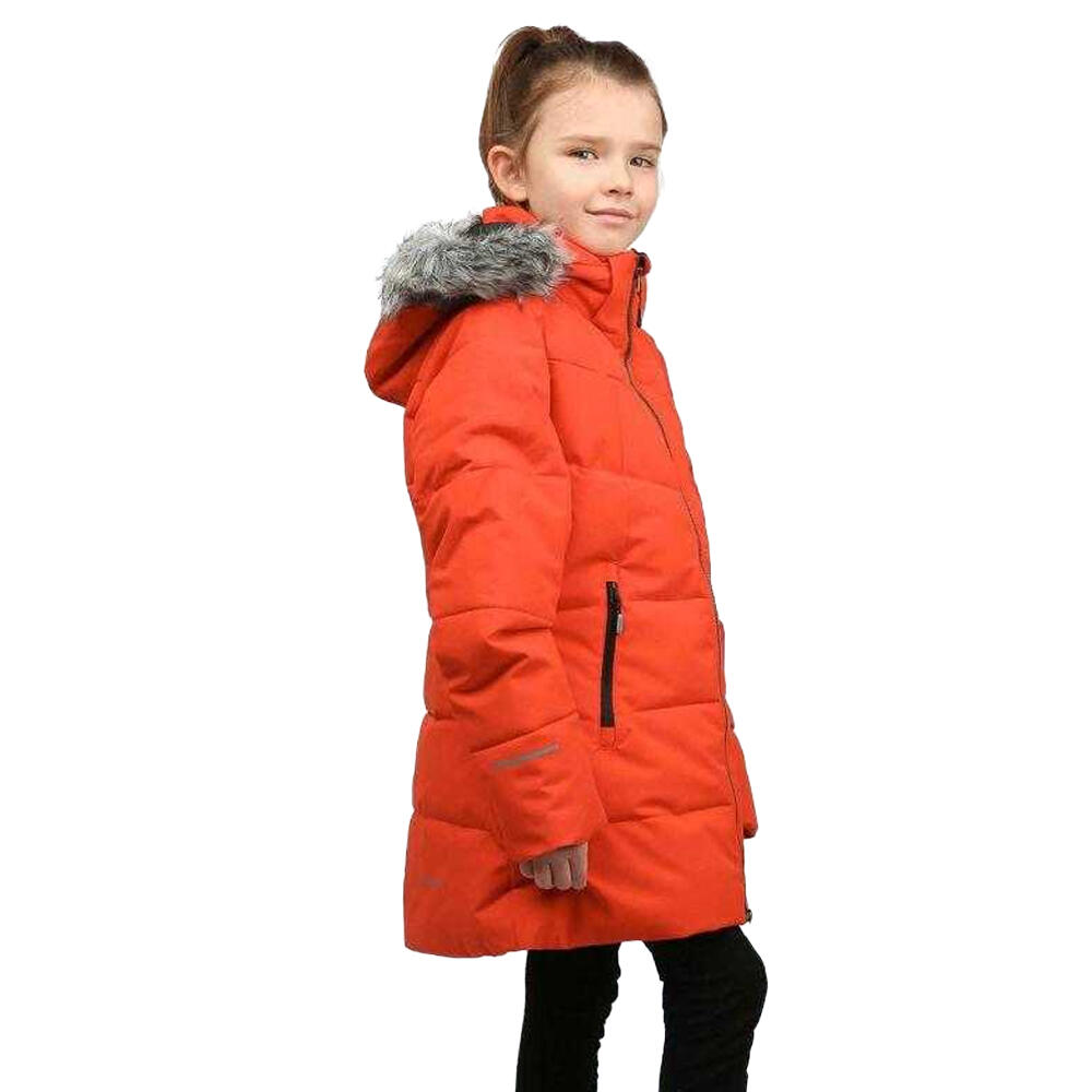 Chaqueta de Esquí Leona para Niños/Niñas Rojo 4/5