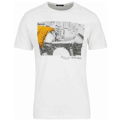 T-shirt met korte mouwen replay model m68010002660001 voor mannen