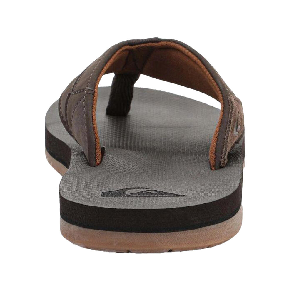 Sandali PelleUomo Quiksilver Marrone 2/5