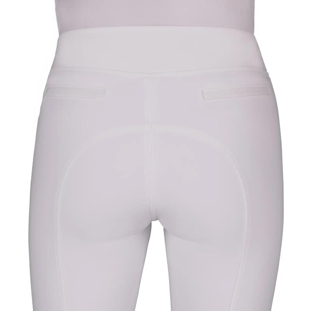 Leggings equitazione con grip per donna QHP Kae 3/3