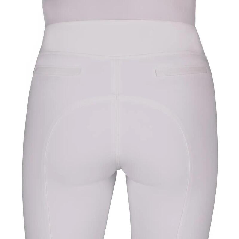 Legging echitație QHP Kae cu grip