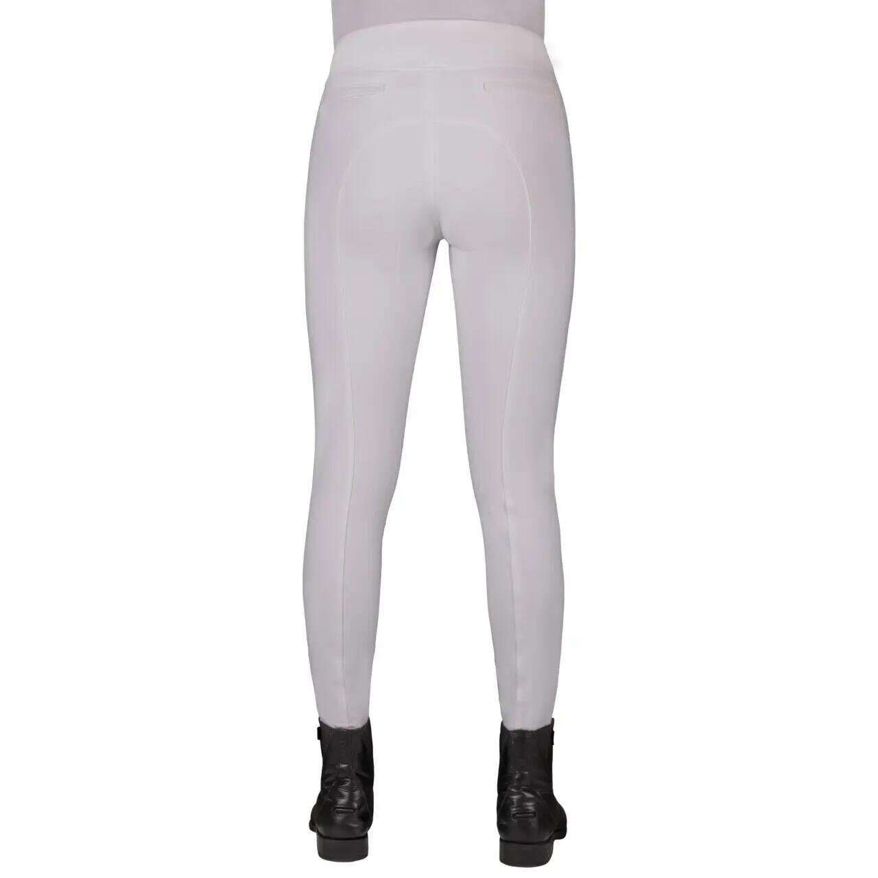 Leggings equitazione con grip per donna QHP Kae 2/3
