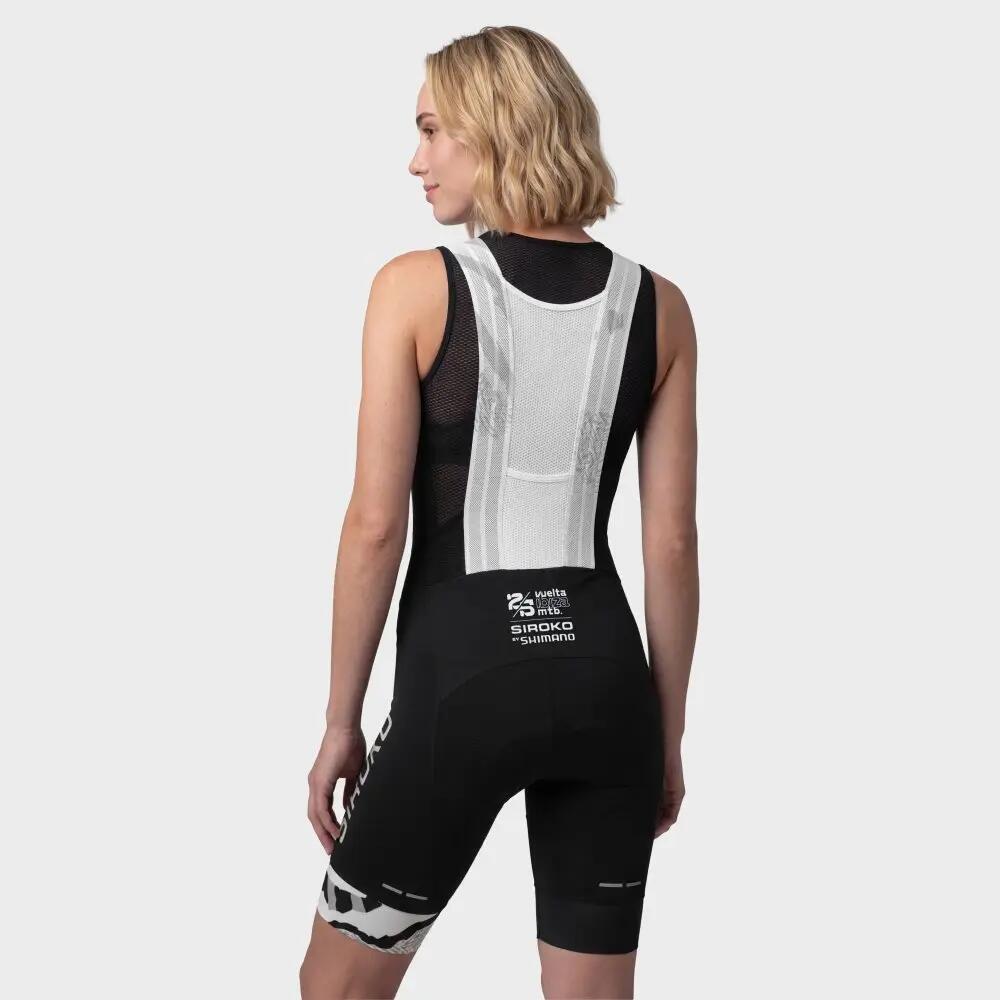 Culote corto mujer Vuelta a Ibiza MTB x Siroko ciclismo VIBZ 26 BX-W Puig Black 3/4
