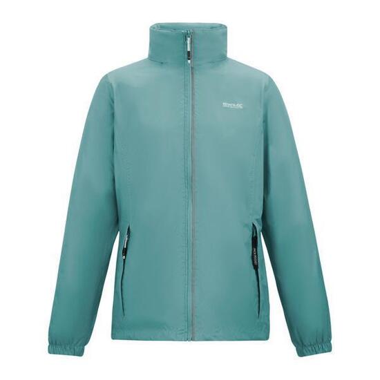Veste Imperméable À Capuche CORINNE Femme (Turquoise Pastel)