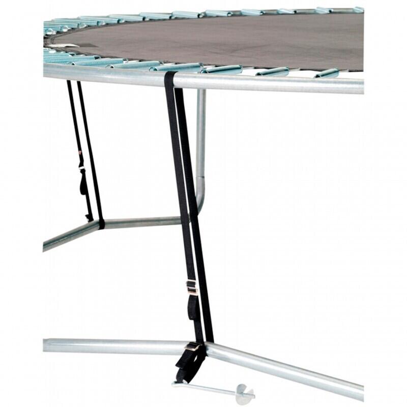 Set 4 ancore pentru fixarea trambulinei, 30 cm, dimensiune centura 135 cm