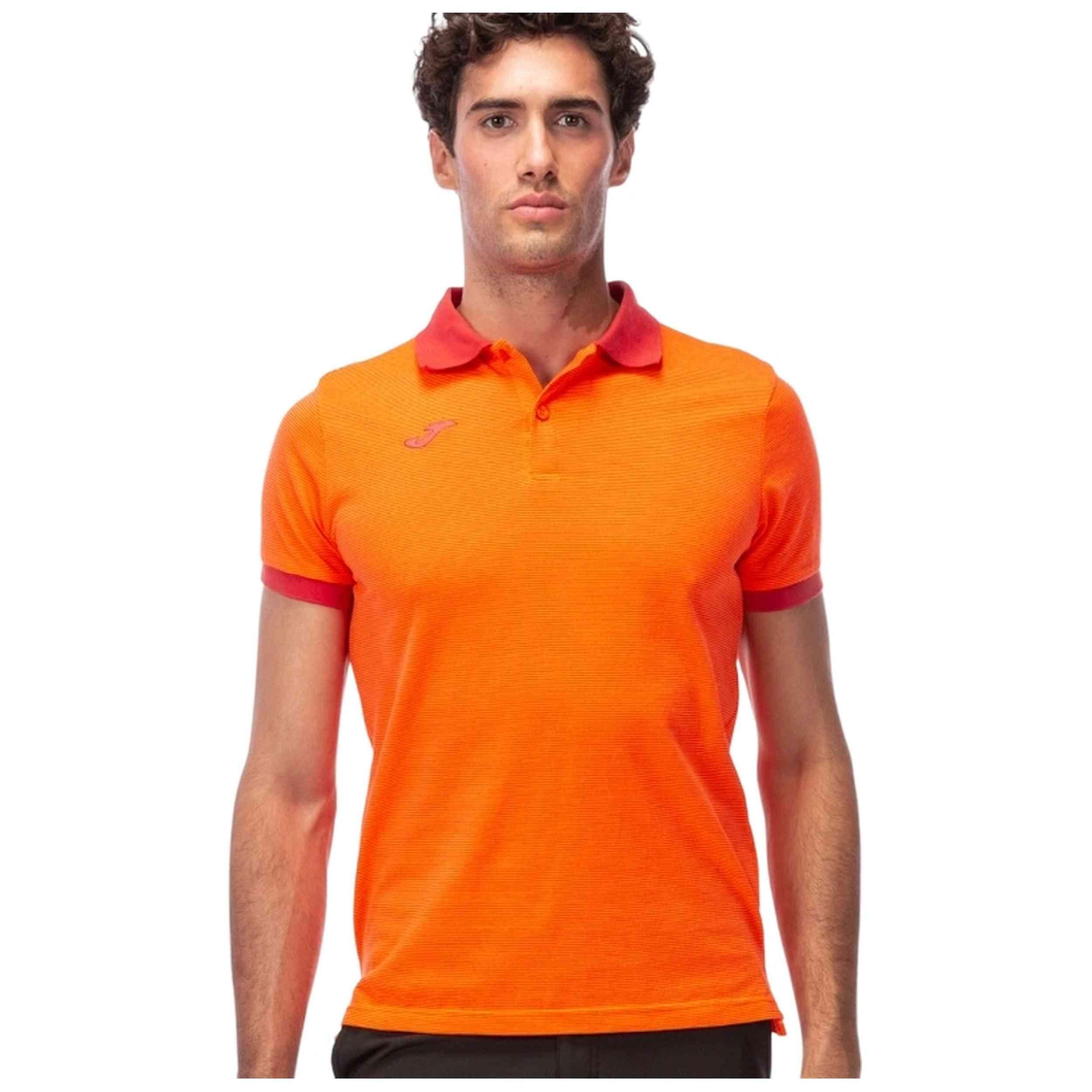 Polo à manches courtes Joma modèle 101062.050 pour homme 2/4