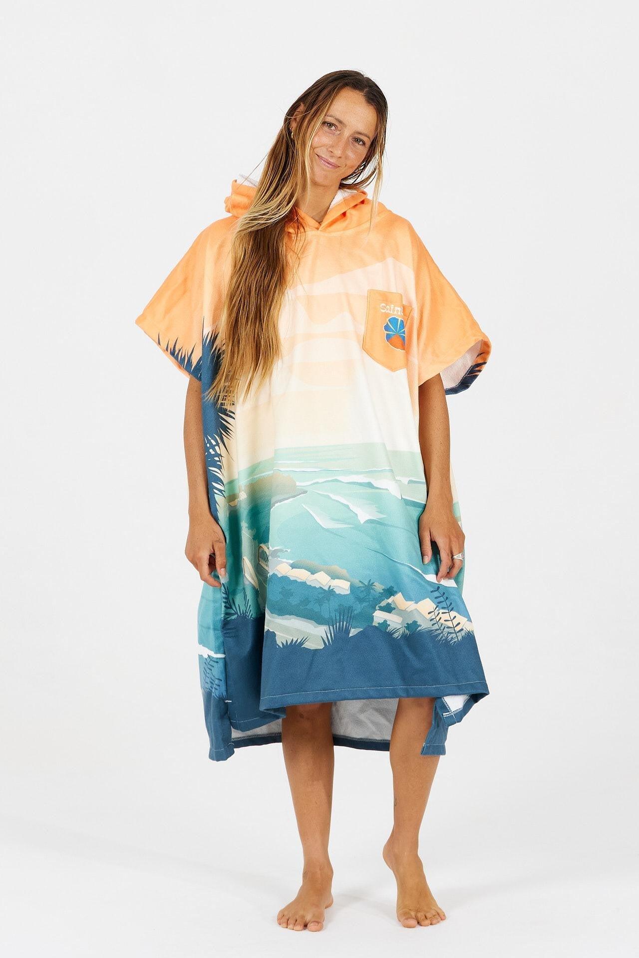 Surfponcho voor volwassenen - Bestemming - Saint-Leu 2/4