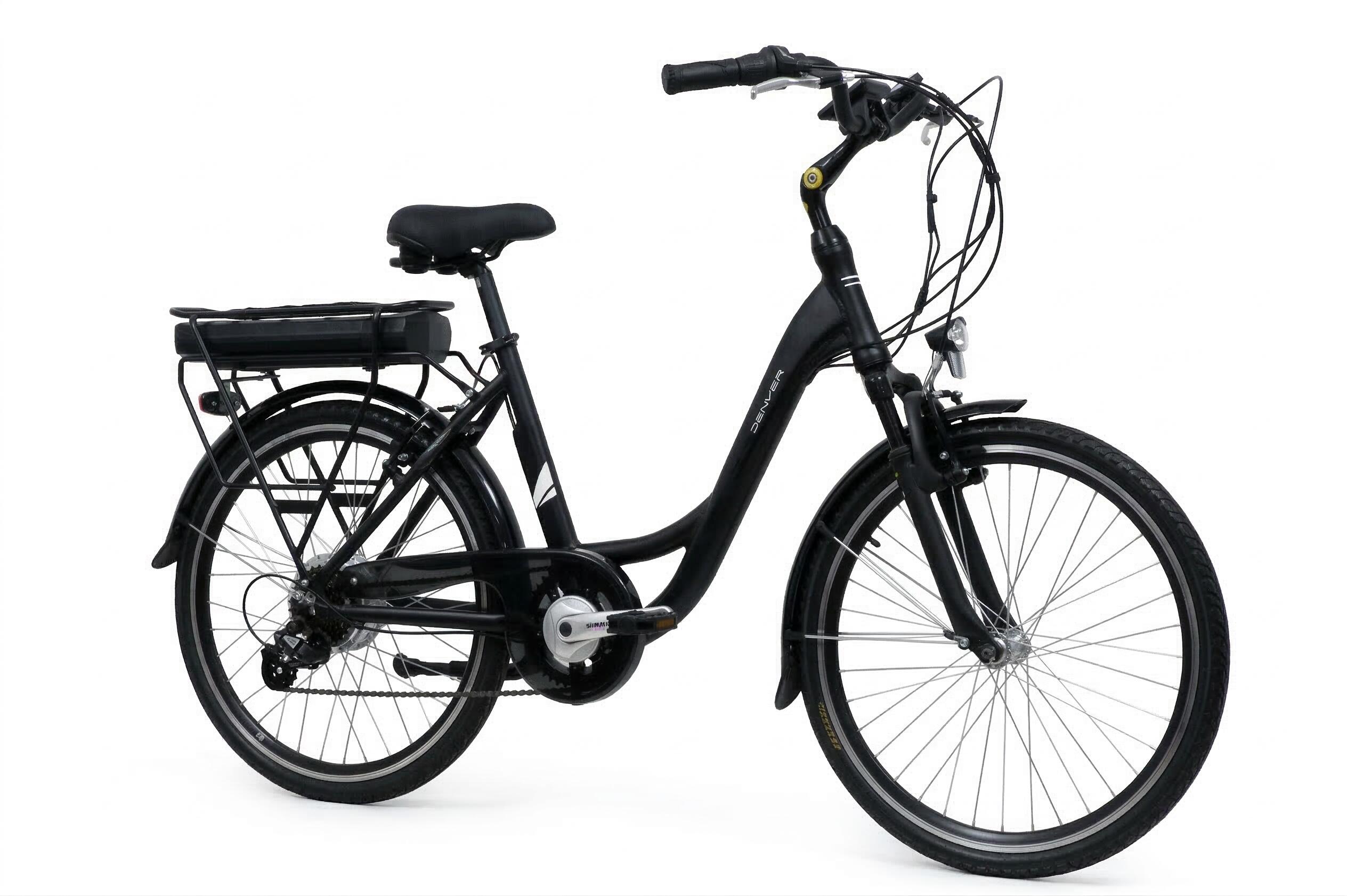 DENVER E200 24" SCHWARZES EVERYWAY CITY-FAHRRAD 2/5