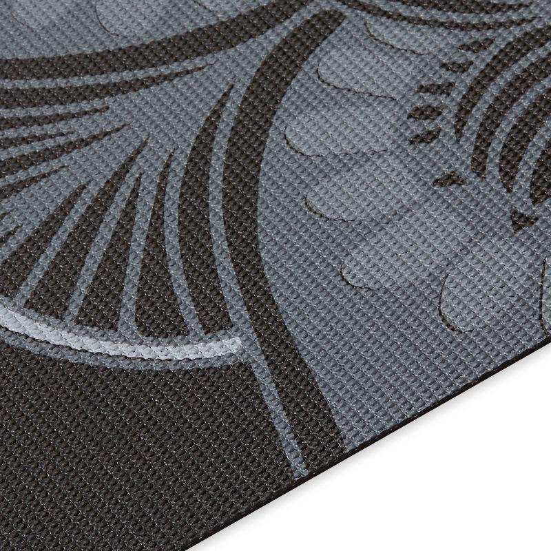 Tapis De Yoga Motif/style Mystique (Bleu Foncé) Taille unique 2/4