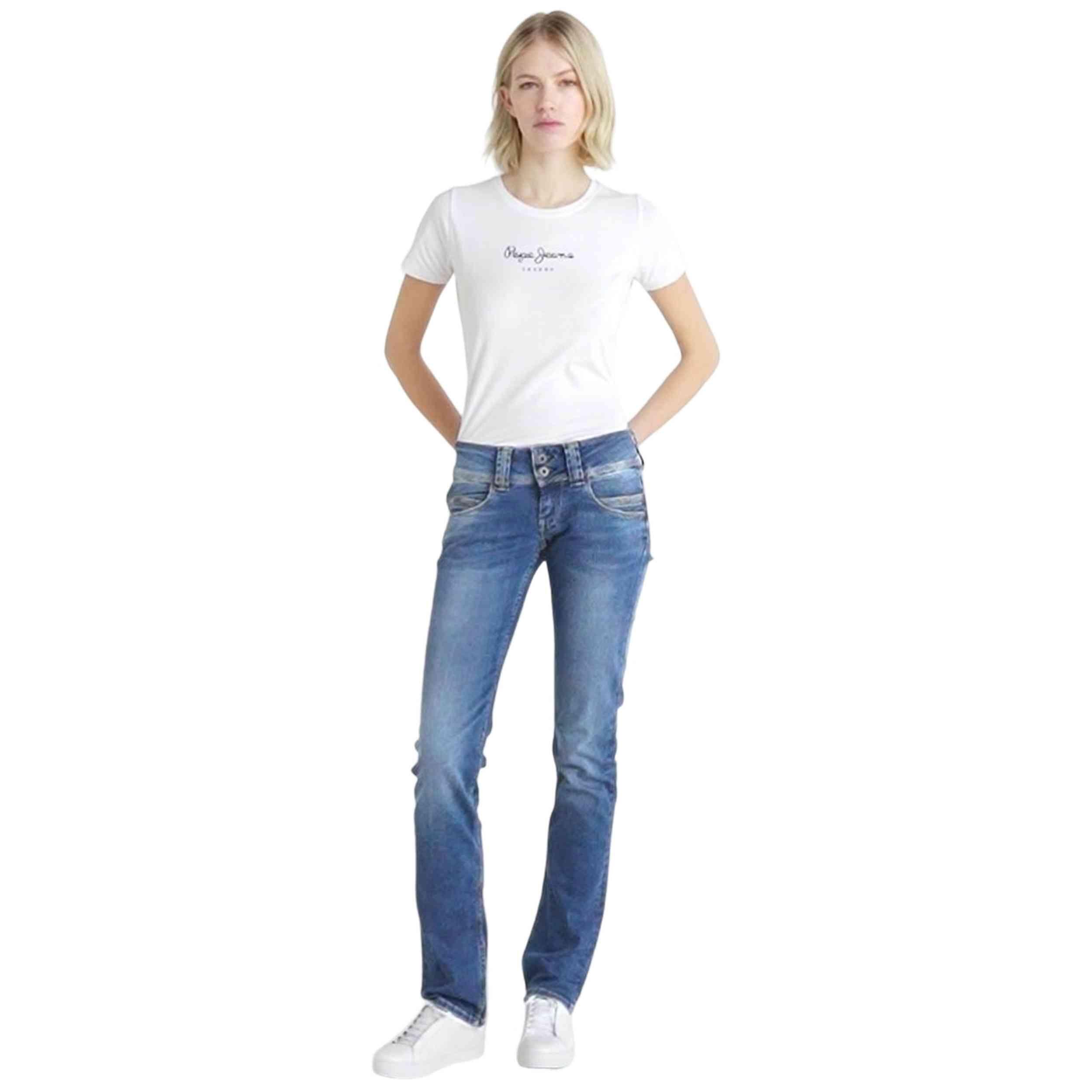 Maglia a maniche corte Pepe jeans modello PL505202-800 per donne 4/5