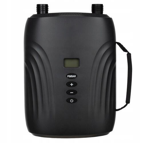 Pompa electrica auto SUP/caiac/barci gonflabile, LCD, 2 functii, 6 duze, 110 W