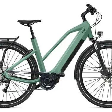 O2 Feel iSwan Explorer Boost 6.1 Mid Shimano Alivio 9V 432 Wh 27.5'' Green Canop