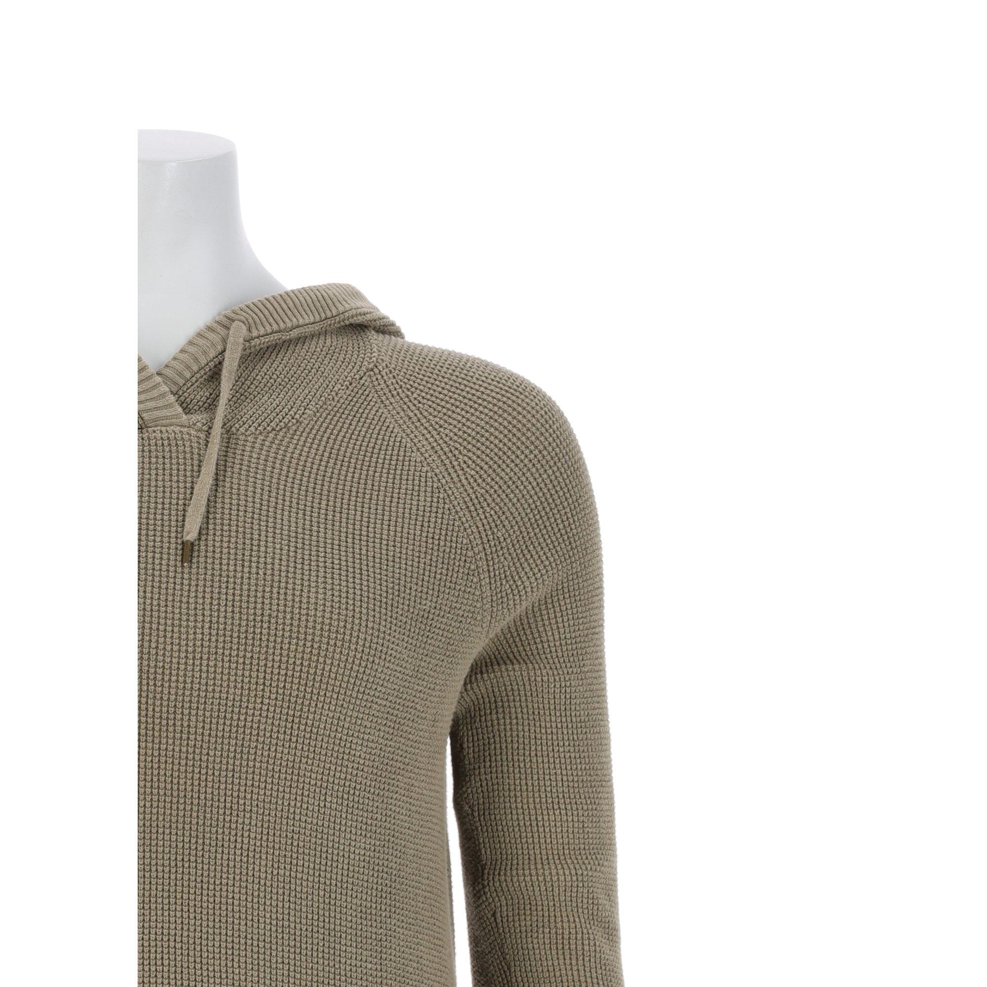 Segunda Vida - Sweatshirt com Capuz Feminino Khaki - Em muito bom estado 7/7