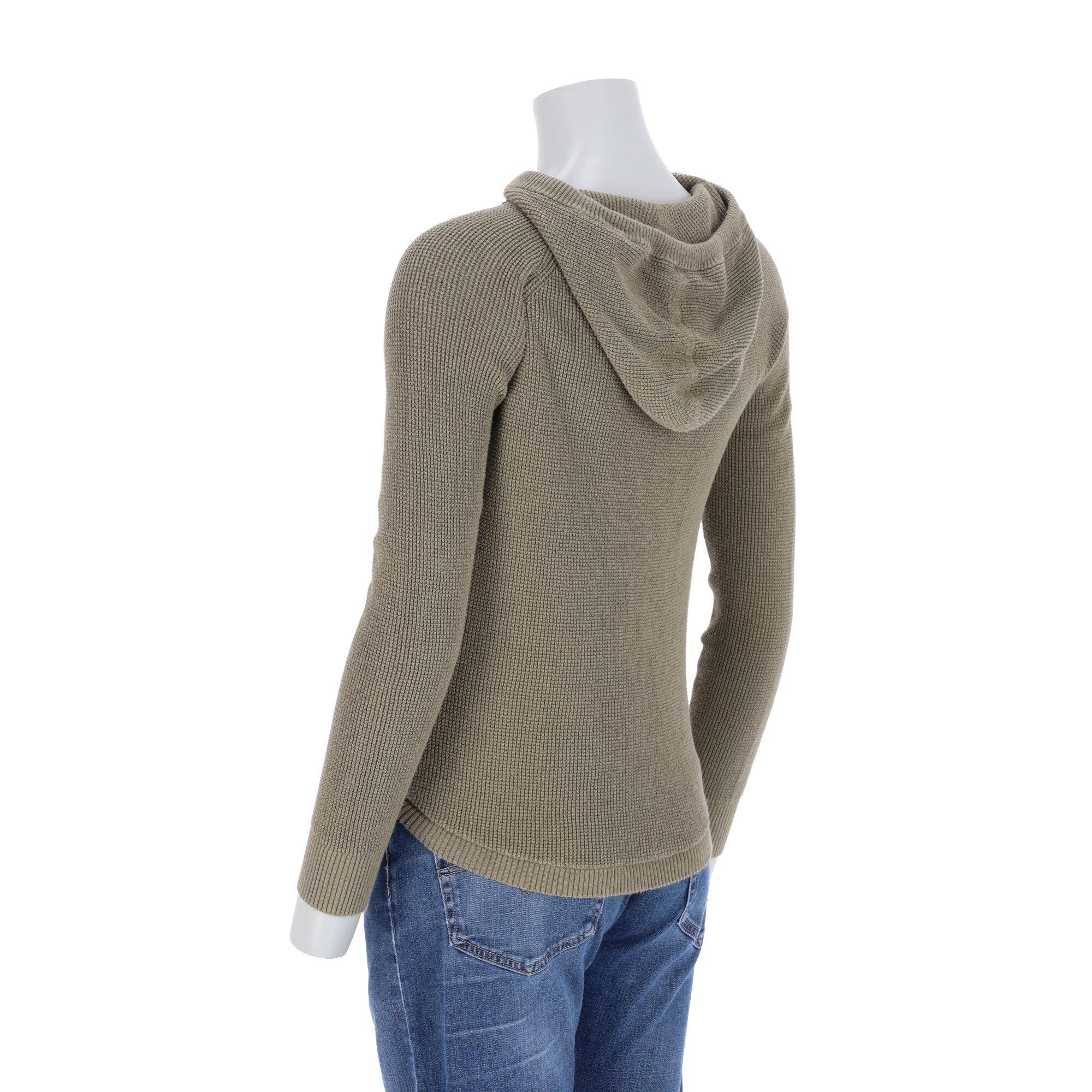 Segunda Vida - Sweatshirt com Capuz Feminino Khaki - Em muito bom estado 4/7