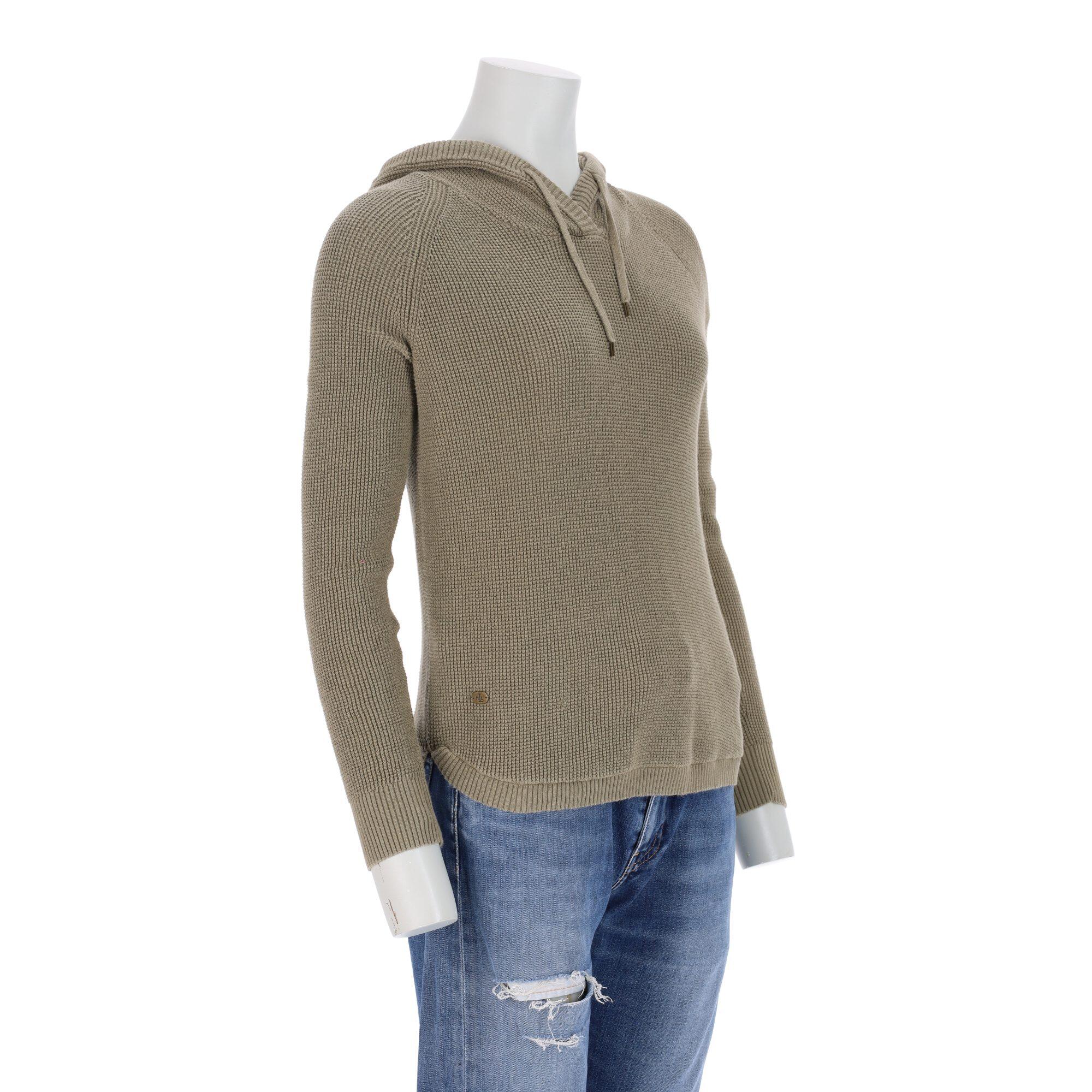 Segunda Vida - Sweatshirt com Capuz Feminino Khaki - Em muito bom estado 6/7