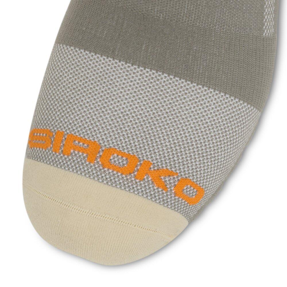 Herren und Damen Radsport Bikepacking-Crewsocken ST1 Green Grün 3/6