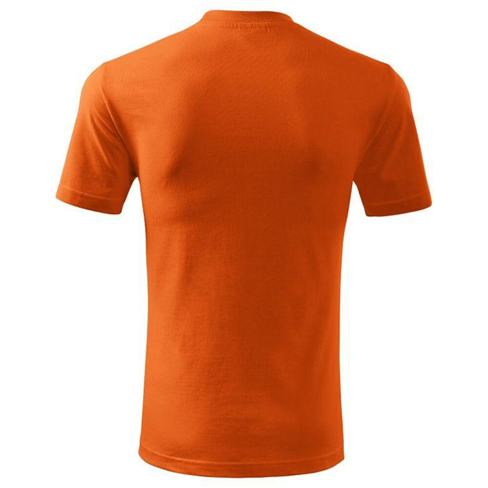 Unisex Klassiek Tshirt voor volwassenen (Oranje) 2/3