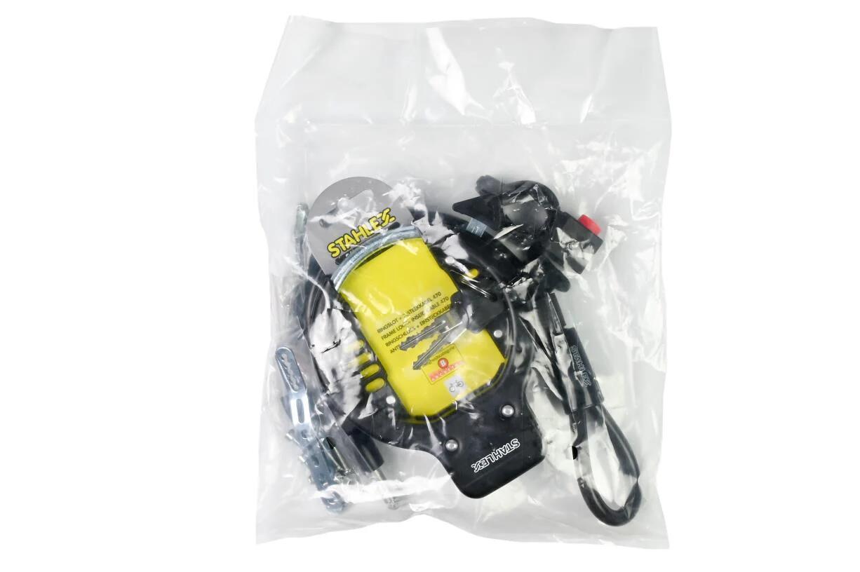 Fietsslot Ringslot met insteekkabel 8,5 mm 7/7
