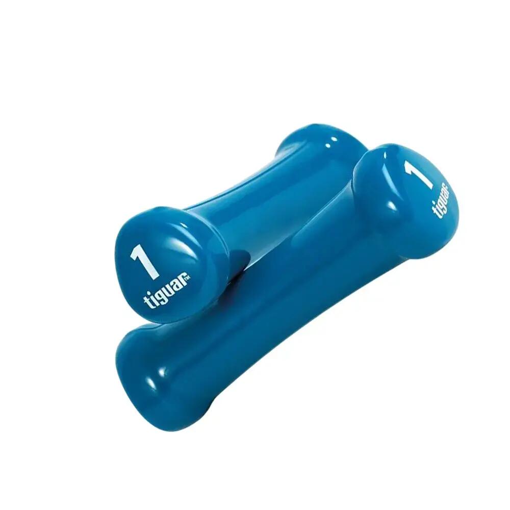 Haltère Motif/style Ergonomique (Bleu) 2/2