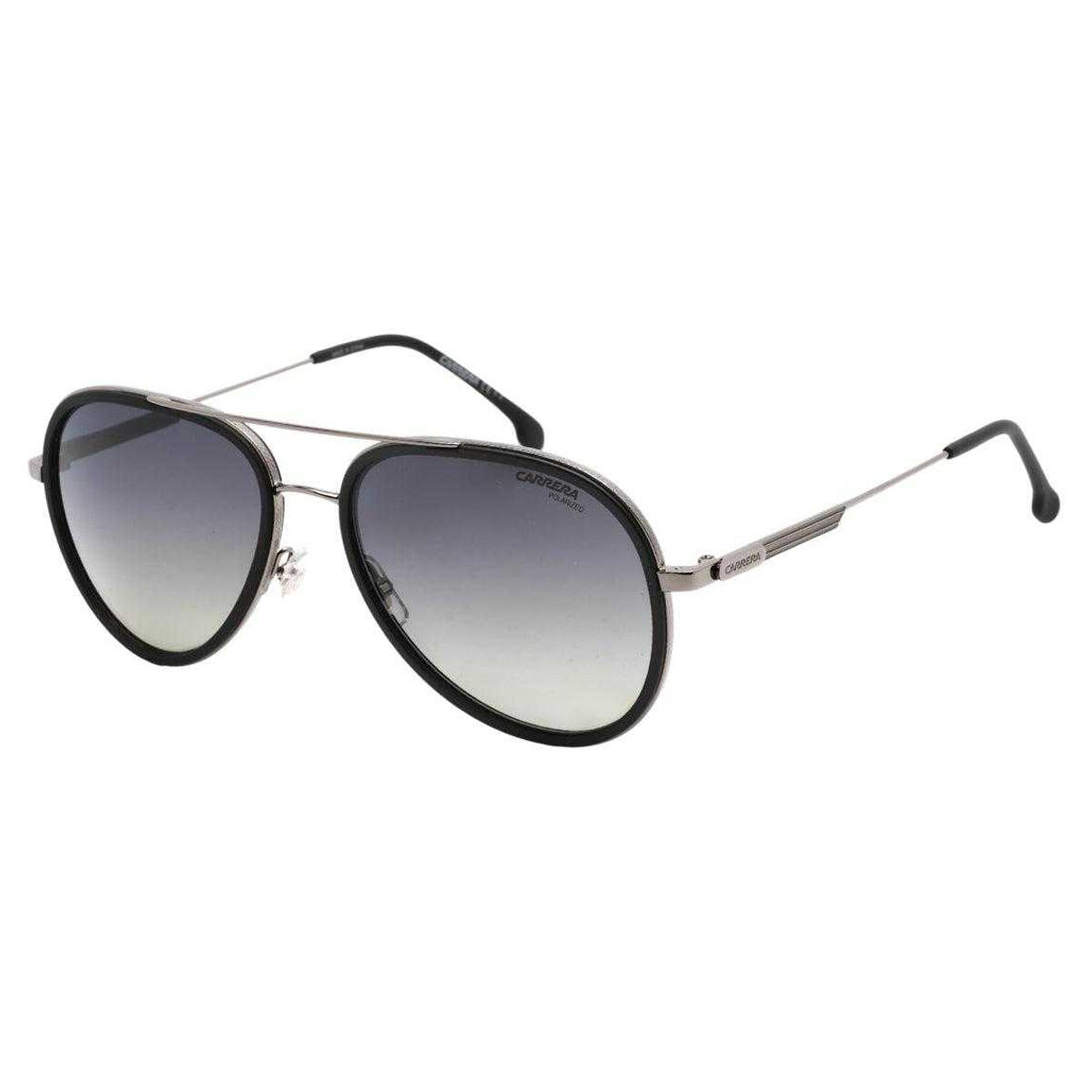 UnifarbenSonnenbrille für Herren Silber 2/2