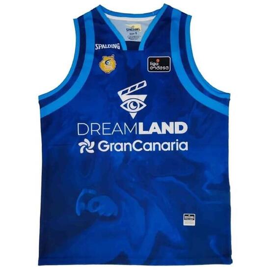 Maillot de basket Spalding modèle SPALASMUGRCA03-25 pour homme