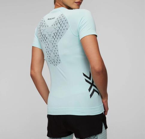 Koszulka biegowa damska X-Bionic Twyce Run Shirt SS Blue 3/5