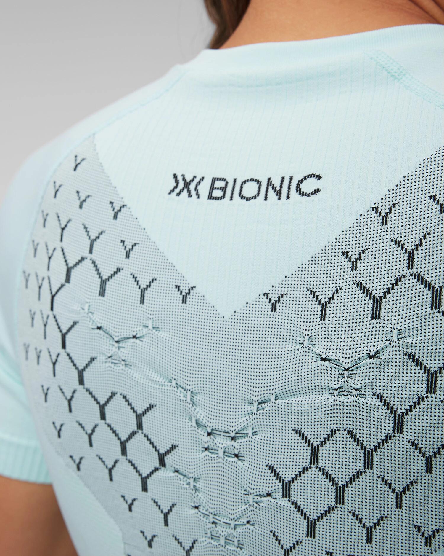 Koszulka biegowa damska X-Bionic Twyce Run Shirt SS Blue 5/5