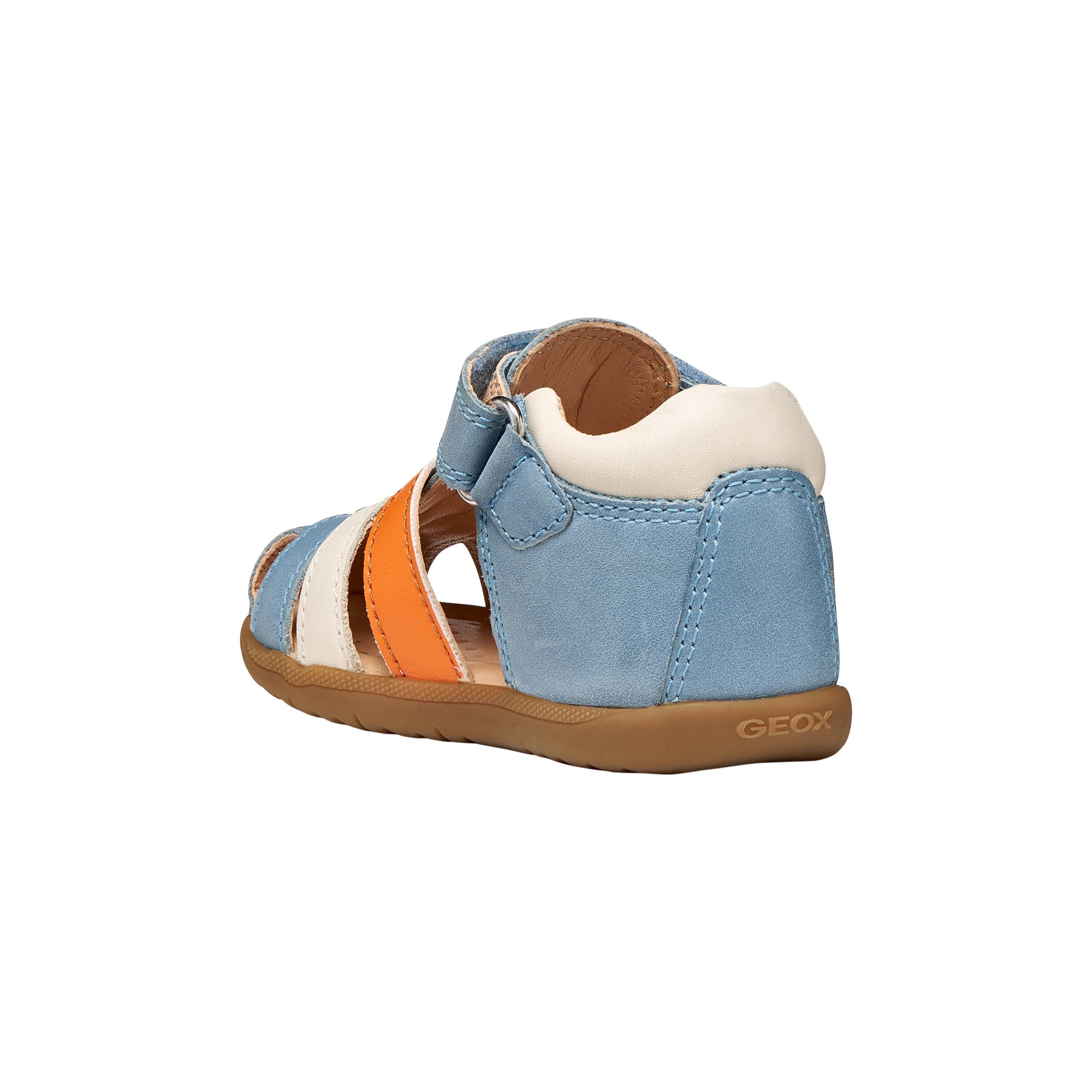 Sandale Cuir Enfant Geox Macchia B254VA 4/5