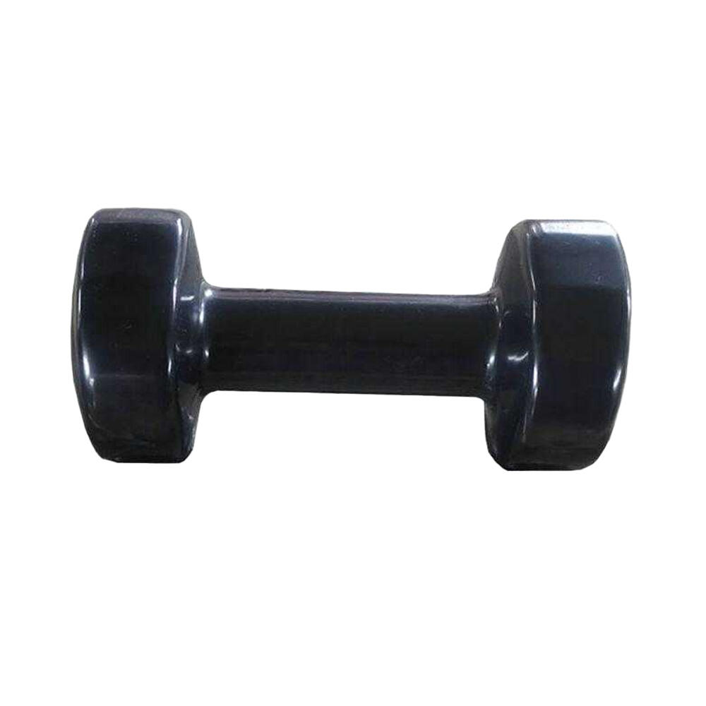 Vinyl Logo Dumbbell (Black)
