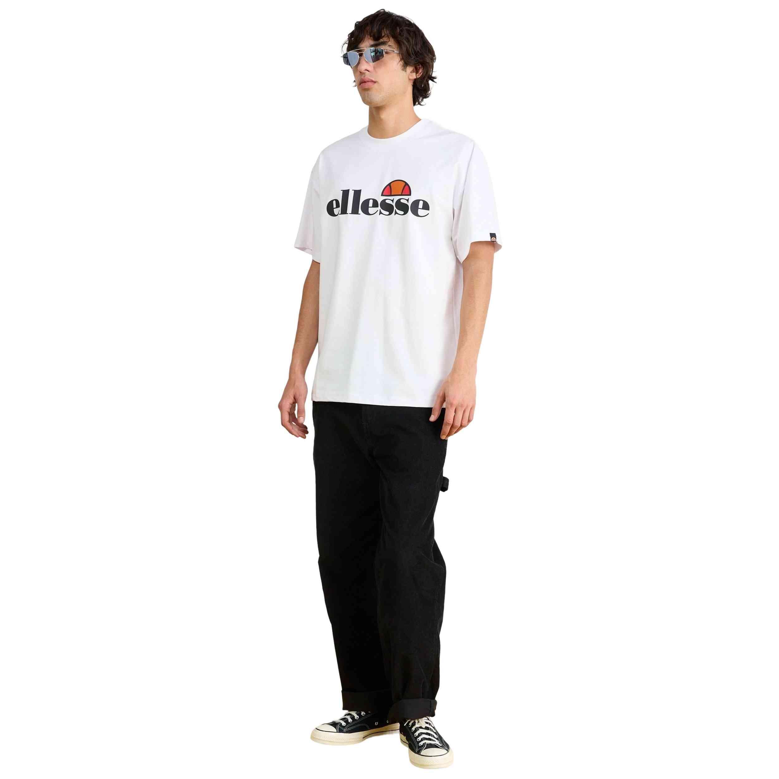T-shirt Ellesse modèle SHX22114-WHITE pour homme 3/5
