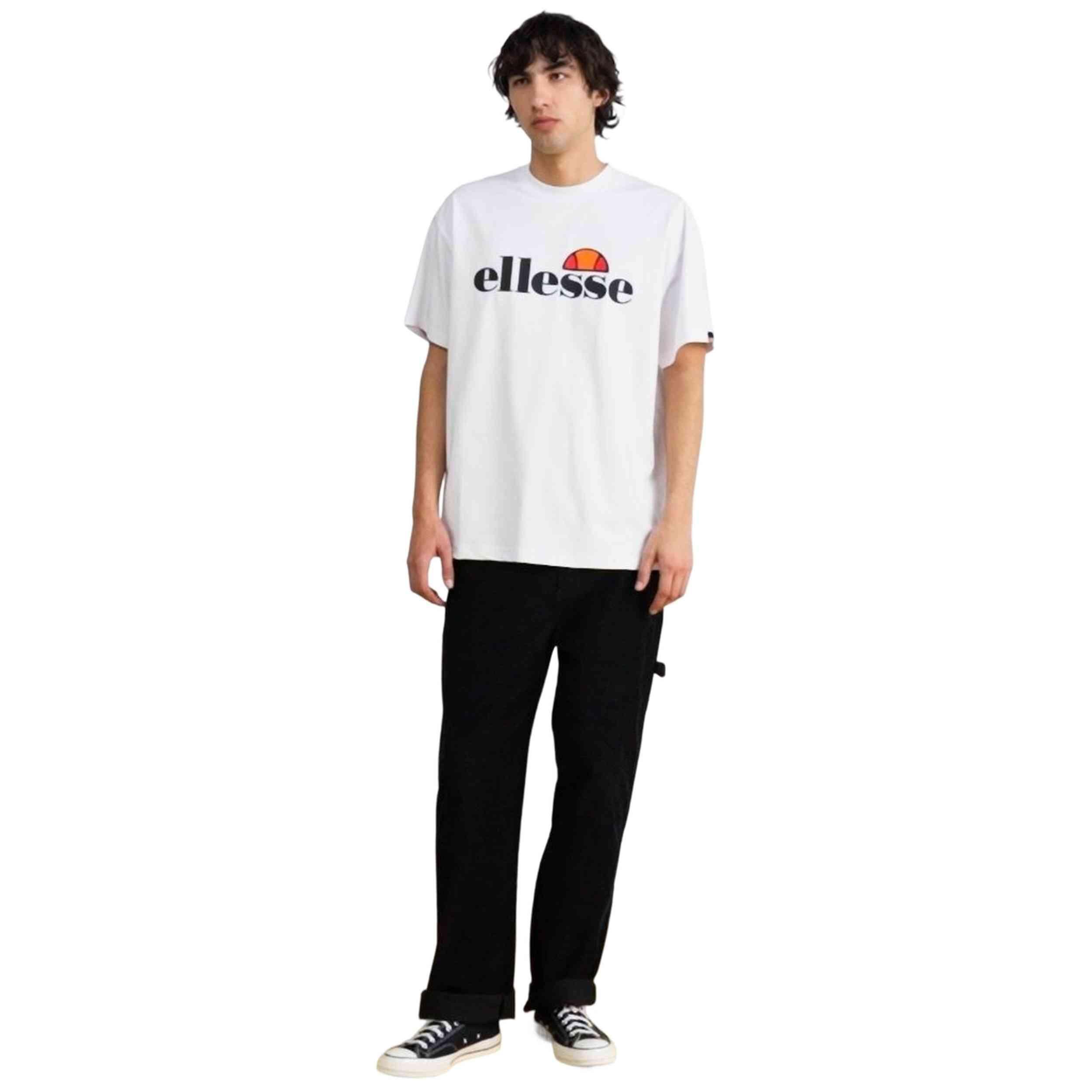 T-shirt Ellesse modèle SHX22114-WHITE pour homme 2/5