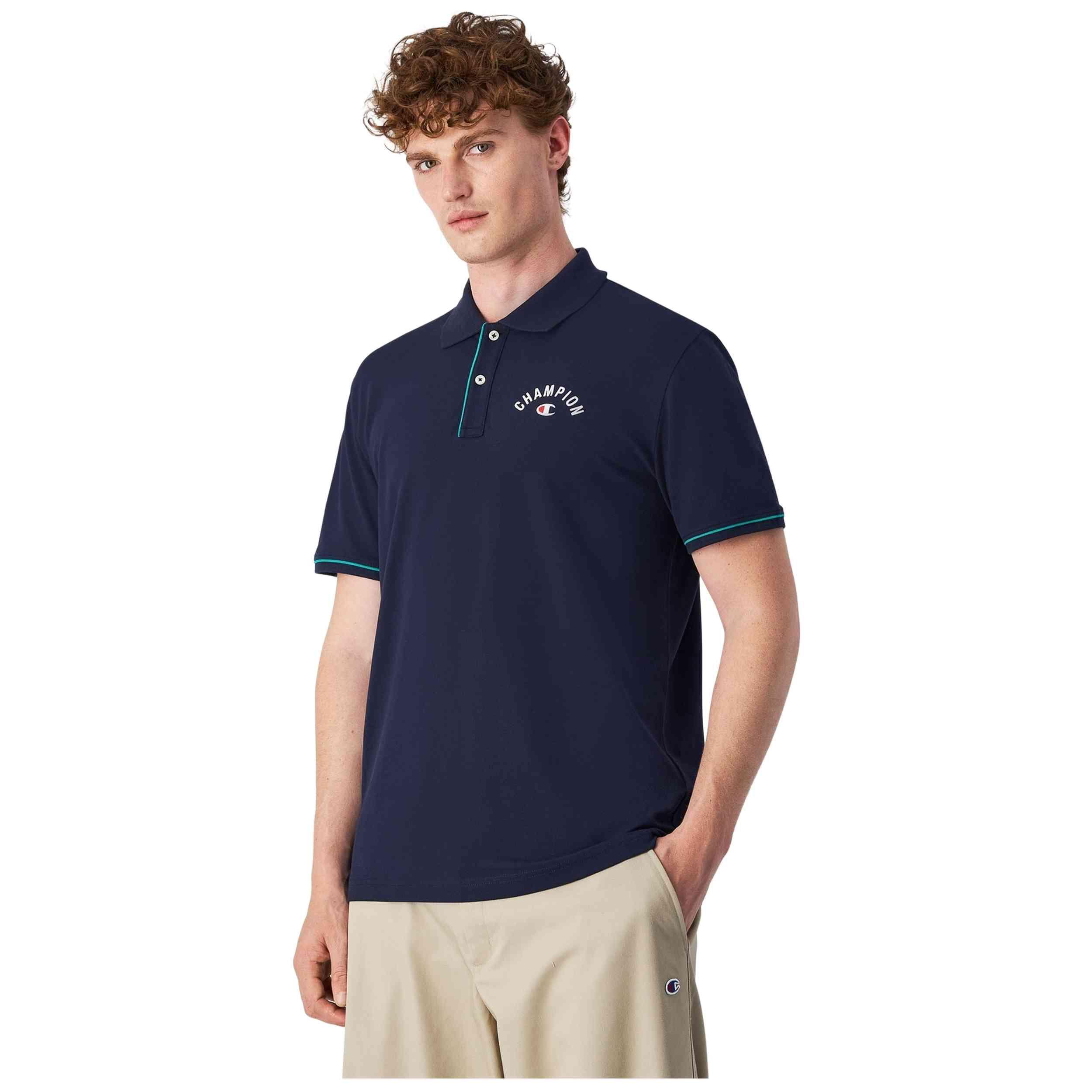Polo à manches courtes Champion modèle 220799-BS501 pour homme 4/4