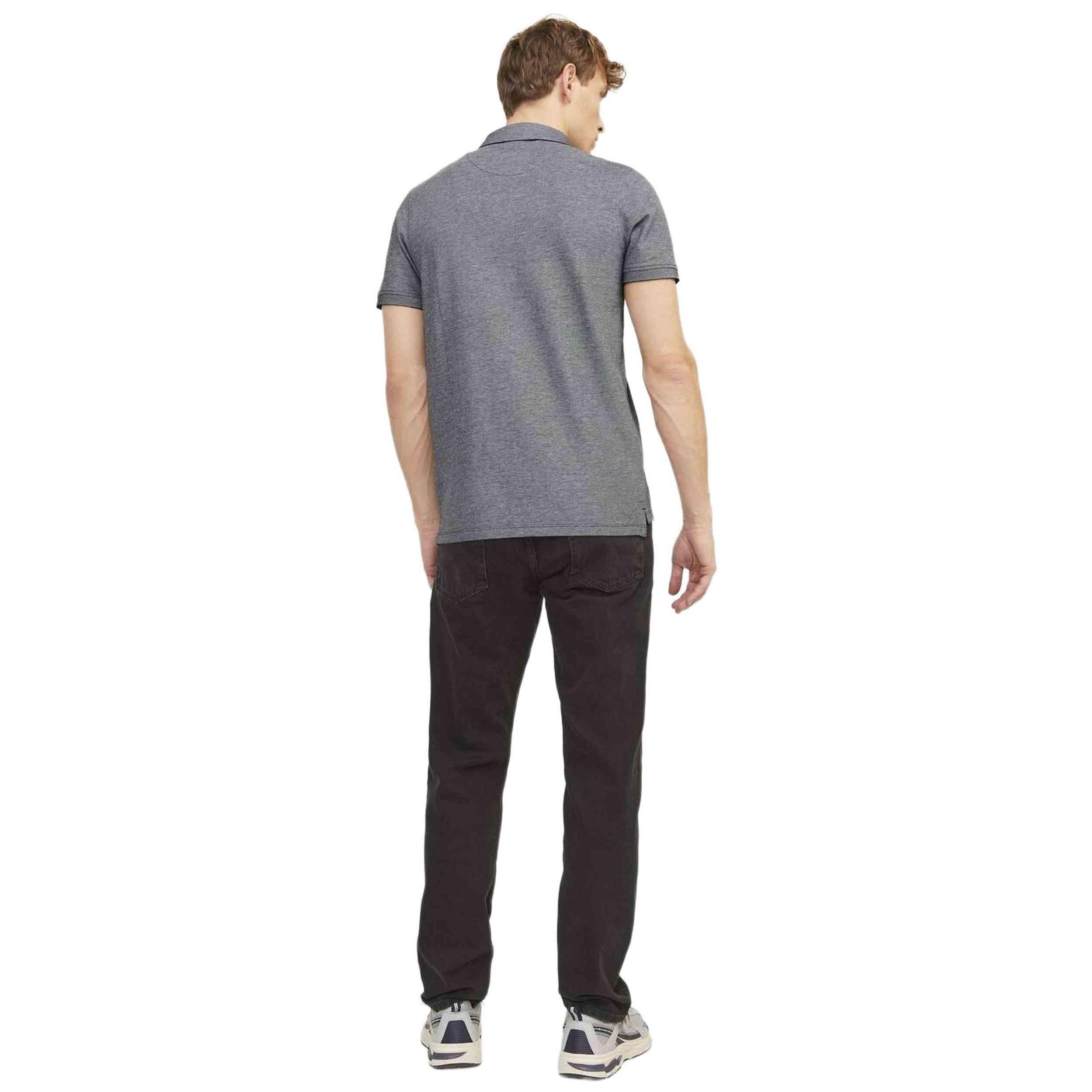 Polo à manches courtes Jack&jones modèle 12136668-ANTHRACITE pour homme 3/4